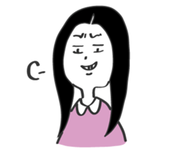 Yoko is Selfish sticker #5491938