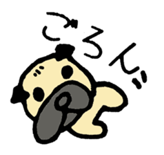 The dog, GONCHI sticker #5492020