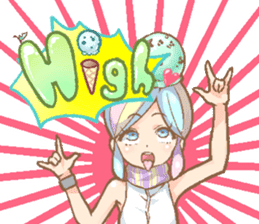 Chocolate Mint Girl Himiko 28 year's old sticker #5492301