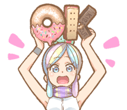 Chocolate Mint Girl Himiko 28 year's old sticker #5492304