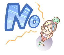 Chocolate Mint Girl Himiko 28 year's old sticker #5492305