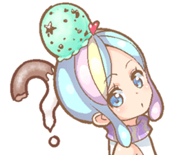 Chocolate Mint Girl Himiko 28 year's old sticker #5492306