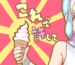 Chocolate Mint Girl Himiko 28 year's old sticker #5492310