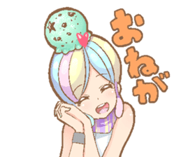 Chocolate Mint Girl Himiko 28 year's old sticker #5492316