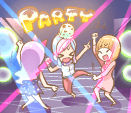 Chocolate Mint Girl Himiko 28 year's old sticker #5492318