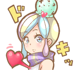 Chocolate Mint Girl Himiko 28 year's old sticker #5492319