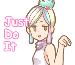 Chocolate Mint Girl Himiko 28 year's old sticker #5492321