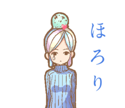 Chocolate Mint Girl Himiko 28 year's old sticker #5492322