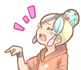 Chocolate Mint Girl Himiko 28 year's old sticker #5492323