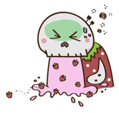 Skullberry & Zombear sticker #5492454