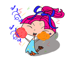 Ka Nom Pang and friends sticker #5492622