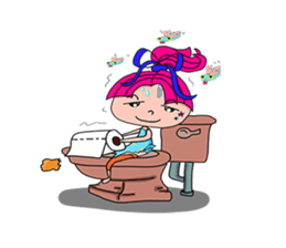 Ka Nom Pang and friends sticker #5492632