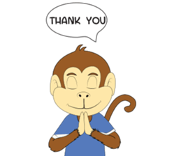 Mr.monkey sticker #5493400