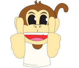 Mr.monkey sticker #5493410