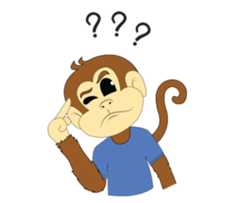 Mr.monkey sticker #5493411