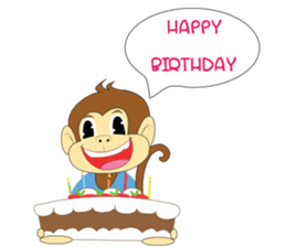 Mr.monkey sticker #5493415