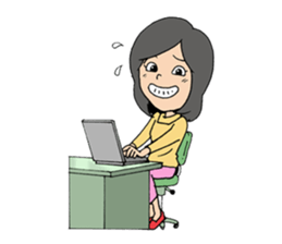 chibi chara friends sticker #5494356