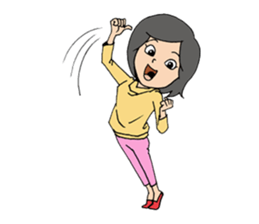 chibi chara friends sticker #5494357