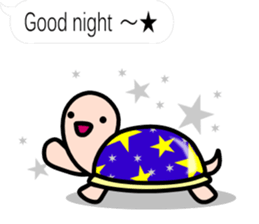 The balloon sticker of KAMEtan(English) sticker #5494458