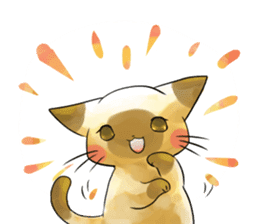 very lovely cats sticker #5494680