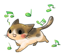 very lovely cats sticker #5494688