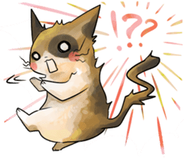 very lovely cats sticker #5494696