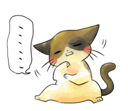 very lovely cats sticker #5494702