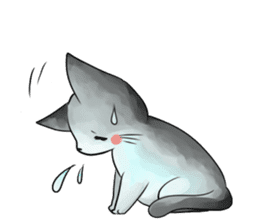 very lovely cats sticker #5494712