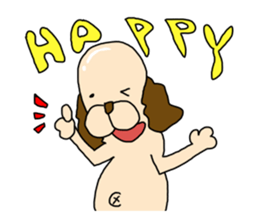 Dog that became a 30-year-old sticker #5495245