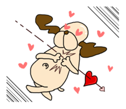 Dog that became a 30-year-old sticker #5495259