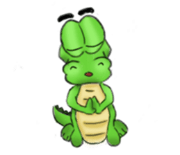 Ugly Croc sticker #5495850