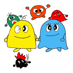 Mr.Penta and buddies