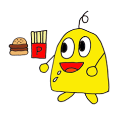 Mr.Penta and buddies sticker #5496261