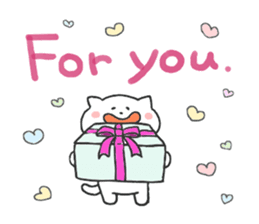 Message of cat sticker #5496422