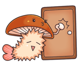 Fried Egg Mushroom sticker #5496531