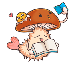 Fried Egg Mushroom sticker #5496543