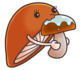 Fried Egg Mushroom sticker #5496545