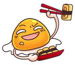 Fried Egg Mushroom sticker #5496549
