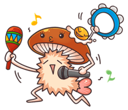 Fried Egg Mushroom sticker #5496557