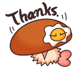 Fried Egg Mushroom sticker #5496563