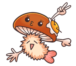Fried Egg Mushroom sticker #5496583