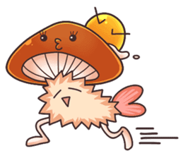 Fried Egg Mushroom sticker #5496587