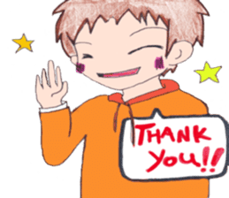 School life of Haru and Aki sticker #5496593