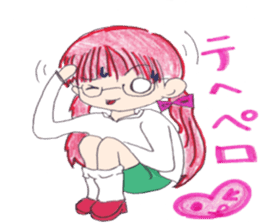 School life of Haru and Aki sticker #5496605