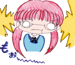 School life of Haru and Aki sticker #5496606