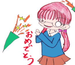 School life of Haru and Aki sticker #5496607