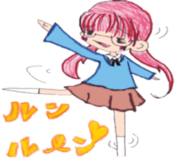 School life of Haru and Aki sticker #5496614