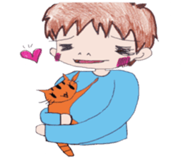 School life of Haru and Aki sticker #5496625