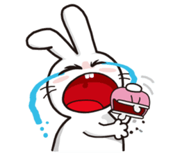 Tsai Tsai rabbit-Happy Life sticker #5497117