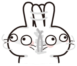 Tsai Tsai rabbit-Happy Life sticker #5497119